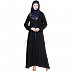 Abaya- double layered umbrella cut in georgette fabric Abaya- double layered umbrella cut in georgette fabric